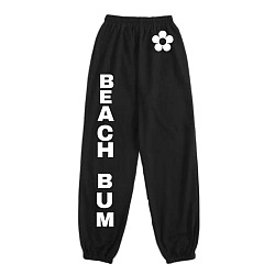 Cute black sweats with print